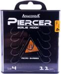 Anaconda Piercer Boilie Hook mikroszakállas / méret 4 / 11db (2400404)