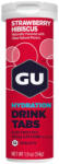 GU Hydration Drink Tabs pezsgőtabletta Strawberry Hibiscus (eper-hibiszkusz ízesítésű) 12 db (769493104755)