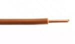  H07V-U 1x 2.5mm2 barna tömör 450V/U0 750V (MCu) 100m