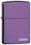 Zippo Brichetă Zippo 24747ZL High Polish Purple Zippo Logo (24747ZL) - prestigeshop Bricheta