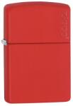 Zippo Brichetă Zippo 233ZL Red Matte with Zippo Logo (233ZL) Bricheta