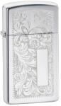 Zippo Brichetă Zippo 1652 Slim Chrome Venetian (1652) Bricheta