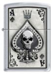 Zippo Brichetă Zippo 4858 Ace of Spades-Skull (4858) Bricheta