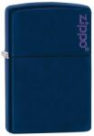 Zippo Brichetă Zippo 239ZL Navy Matte with Zippo Logo (239ZL) Bricheta