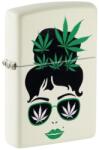 Zippo Brichetă Zippo 49837 Cannabis Girl Glow in the Dark (49837) Bricheta