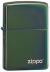 Zippo Brichetă Zippo 28129ZL High Polish Green Zippo Logo (28129ZL) Bricheta