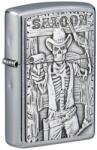 Zippo Brichetă Zippo 49298 Saloon Skull Emblem (49298) Bricheta