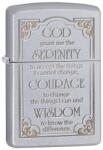 Zippo Brichetă Zippo 28458 Serenity Prayer (28458) Bricheta