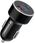 Wozinsky Incarcator de retea Wozinsky WDCCAC USB-C USB-A 36W car charger - black