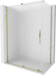 Mexen Velar cabină de duș glisantă 150 x 85 cm, geam mat, auriu - 871-150-085-31-50 (871-150-085-31-50)