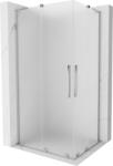 Mexen Velar L Cabină de duș Duo glisantă 100 x 90 cm, mată, crom - 871-100-090-02-33-01 (871-100-090-02-33-01)