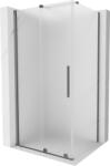 Mexen Velar cabină de duș culisantă 120 x 85 cm, înghețat, gun metal - 871-120-085-31-95 (871-120-085-31-95)