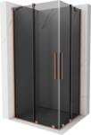 Mexen Velar Duo cabină de duș glisantă 100 x 90 cm, grafit, cupru periat - 871-100-090-42-65 (871-100-090-42-65)