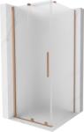 Mexen Velar cabină de duș glisantă 110 x 110 cm, mată, cupru periat - 871-110-110-31-65 (871-110-110-31-65)