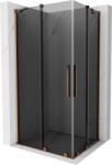 Mexen Velar Duo cabină de duș culisantă 90 x 80 cm, grafit, aur roz - 871-090-080-42-60 (871-090-080-42-60)
