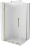 Mexen Velar cabină de duș culisantă 140 x 90 cm, înghețat, aurie - 871-140-090-31-50 (871-140-090-31-50)