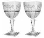 Black Crystal - Ajka Royal * Kristály Nagy boros pohár készlet 2 db (Ar18924)