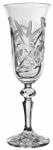 Black Crystal - Ajka Liliom * Kristály Pezsgős pohár 150 ml (LGyű17620)