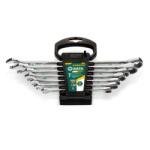 SATA X6 120 fogas univerzális racsnis csillag-villáskulcs készlet 8-19mm 7 részes (ST08051G)