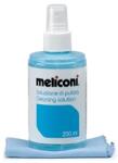 Meliconi C 200 képernyő tisztító folyadék 200ml és mikroszálas törlőkendő (621001)