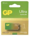 GP Batteries GP B02511 Ultra 9V alkáli elem 1db/bliszter (B02511) - bestbyte