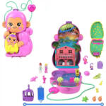 Mattel Polly Pocket 2 az 1-ben majomcsalád játékkészlet (HWP04) - jatekbirodalom