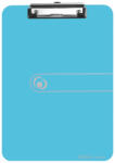 Herlitz Clipboard simplu A4 PP EOTG, Albastru transparent (11205671)