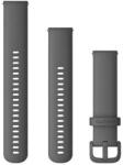 Garmin Curea Garmin Quick Release 20 mm, silicon gri, cataramă din plastic (Venu, Venu Sq, Venu 2 plus etc. ) + partea extinsă