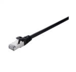 V7 Patch Cord V7 V7CAT7FSTP-50C-BLK, Cat7, S/FTP, 0.5m, Black (V7CAT7FSTP-50C-BLK)