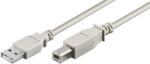 DeTech Кабел за принтер DeTech USB A - USB B, High Quality, 5.0m (DE-18040)