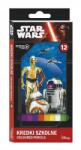 St. Majewski Моливи за рисуване St. Majewski Star Wars, 12 цвята