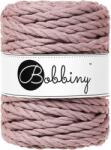 Bobbiny 3PLY Macramé Rope 9 mm 30 m Mauve Șnur (TL-E018)