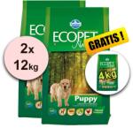 FARMINA MO P ECOPET N dog PUPPY MAXI 2 x 12 kg + 4 kg GRÁTISZ