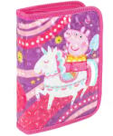 Peppa Pig Penar cu 1 fermoar si 2 flapsuri, Peppa Pig Penar