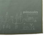 Pinguin Micro törölköző térkép 40 x 80 cm, szürke
