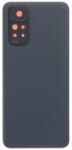  Xiaomi Redmi Note 11S akkufedél (hátlap) kamera lencsével és ragasztóval, fekete (gyári)