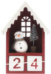  Adventi kalendár hóemberes 9.5*3.5*14cm (5999571333165) (5999571333165)