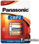 Panasonic fotóelem - 1db / csomag, CRP2, 6V, lítium - CR-P2PL-1BP (CR-P2PL-1BP)