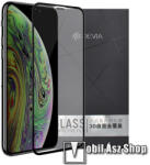 DEVIA APPLE iPhone 11 Pro Max, XS Max, DEVIA 3D üvegfólia, 9H, 0, 26mm, Teljes, Fekete (311871 / C0910)