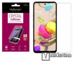 MyScreen CRYSTAL FULLSCREEN képernyővédő fólia - Crystal Clear - 1db, törlőkendővel, 0.15mm, 3H, a teljes képernyőt védi - LG K62 (LMK525) / LG K52 (LMK520) / LG K42 (LM-K420HM) (M5197CC FS)