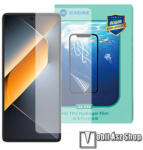 SUNSHINE Hydrogel TPU képernyővédő fólia - Ultra Clear, ÖNREGENERÁLÓ! - 1db, a teljes képernyőt védi - Tecno Pova 6 Pro (LI9) (SUNS285811)