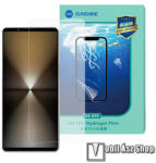 SUNSHINE Hydrogel TPU képernyővédő fólia - Ultra Clear, ÖNREGENERÁLÓ! - 1db, TOKBARÁT - SONY Xperia 1 VI (XQEC54/XQ-EC72) (SUNS285736)