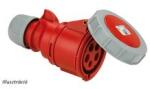 PCE Ipari dugalj lengő 2P+E 16A 230V(50+60Hz) kék egyenes IP67 műanyag 6h-pozíció csavaros Shark PCE - 2132-6 (2132-6)