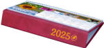 Csízió Asztalinaptár Fekvő Bordó 2026 (5.99952283032E+12)