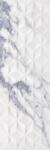 BIEN Faianta rectificata tip marmura Oasis Lilac Decofon 30x90 alb, lila, 1.63mp cut (8697497192527)