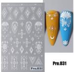  Körömmatrica - Pro. 031 virág