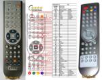 GENERAL MASCOM MC1320 PVR - telecomandă compatibilă de marcă General