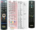 GENERAL AZBOX PREMIUM HD + TV control (mini TV) - telecomandă duplicat