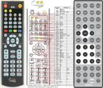 General SENCOR SPV7707T, SPV7909T, SPV8011T - telecomandă compatibilă de marcă General