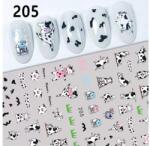  Körömmatrica - 205 Tehén